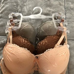 Extreme Push Up 3 Pack Bra